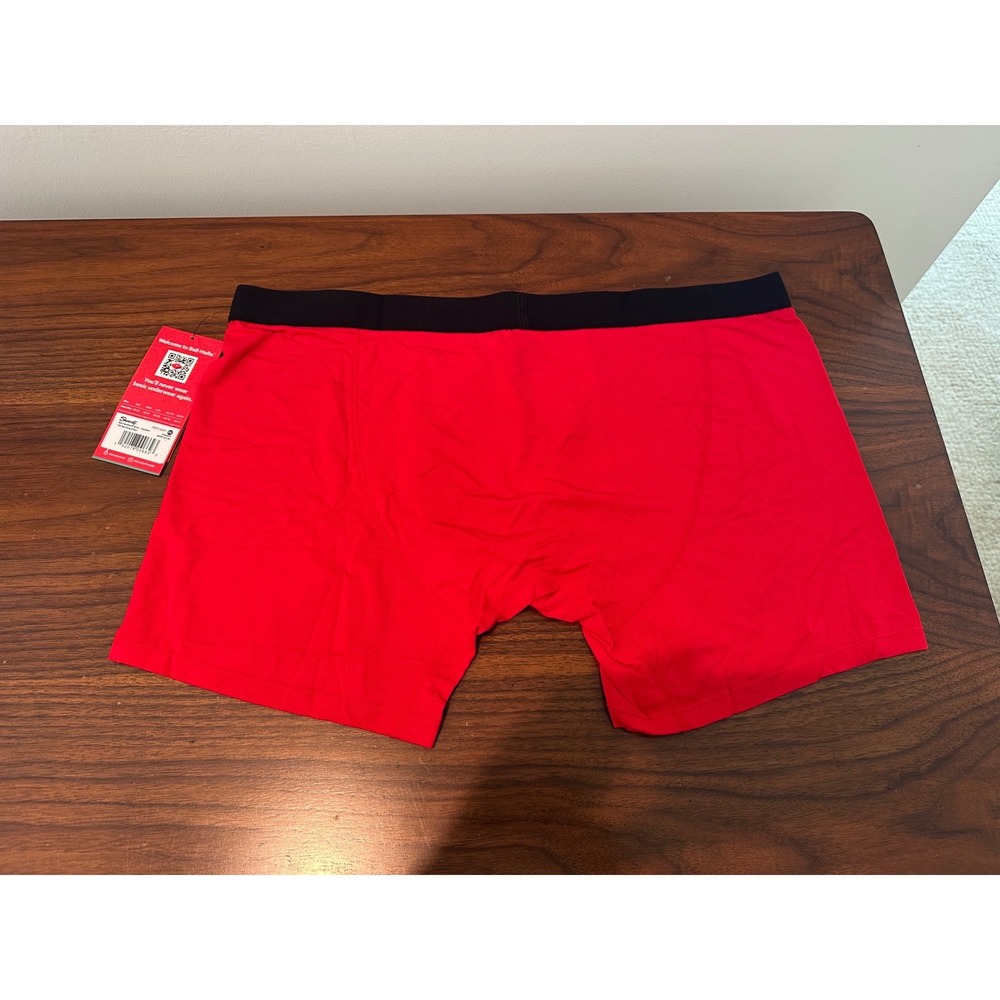 Shinesty Ball Hammock Boxer Briefs Mens 2XL XXL Red Dong Effect Pouch Underwear - Picture 2 of 2